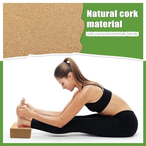 Eco-Friendly High Density Cork Yoga Block