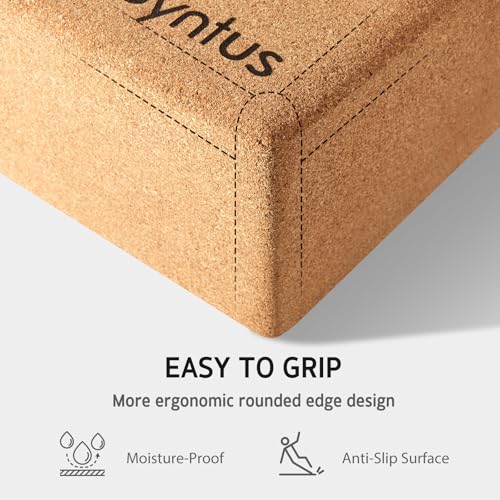Cork Yoga Blocks and Strap Set for Flexibility