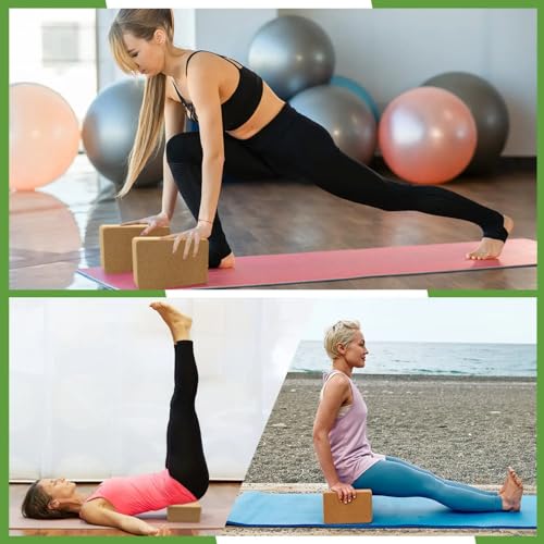 Eco-Friendly High Density Cork Yoga Block