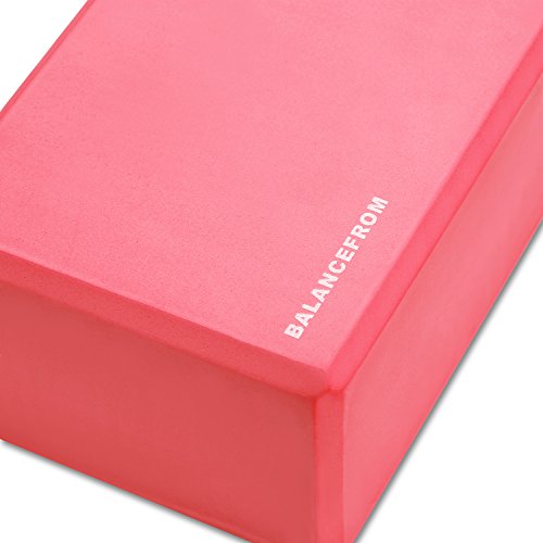 High Density Yoga Blocks Set of 2 - Red