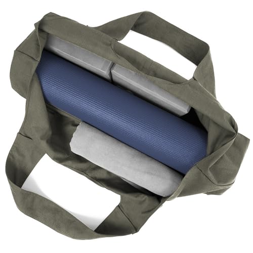 YogiiiTotePRO Yoga Mat Bag - Olivine Green