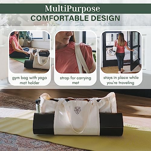 Versatile Yoga Mat Bag with Carrier Strap