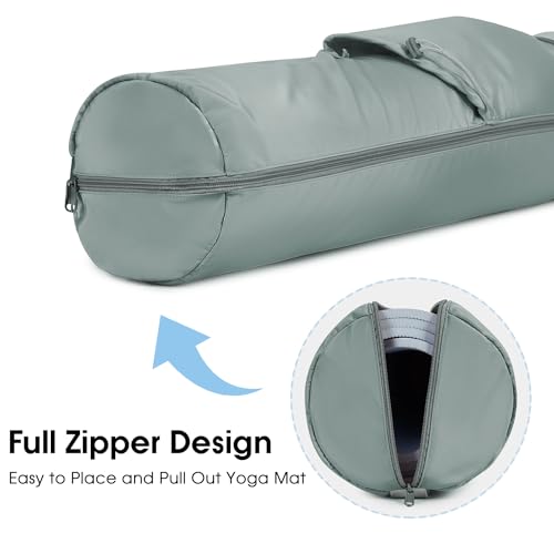 Multi-Functional Yoga Mat Carrier Bag - Grey