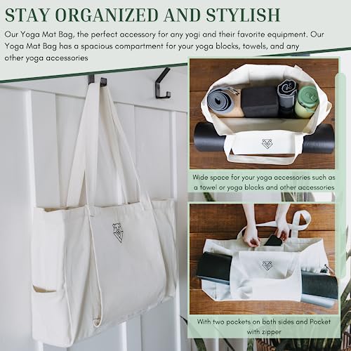 Versatile Yoga Mat Bag with Carrier Strap