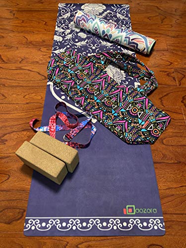 Large Aozora Yoga Mat Bag with Pockets