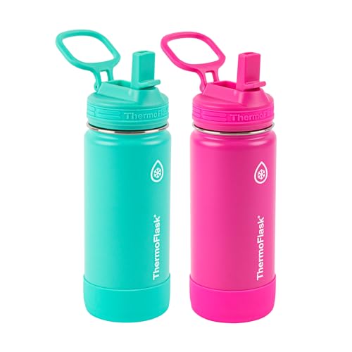ThermoFlask 16 oz Insulated Water Bottle Set