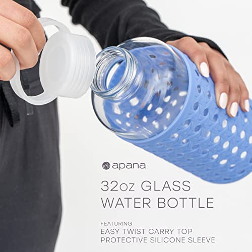 Apana Yoga BPA-Free Water Bottles - Leak Proof