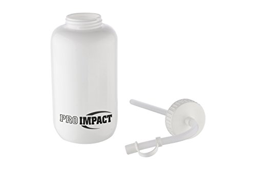 Squeezable BPA-Free Water Bottle with Long Straw