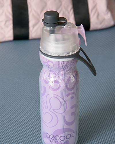O2COOL 20oz Mist 'N Sip Water Bottle