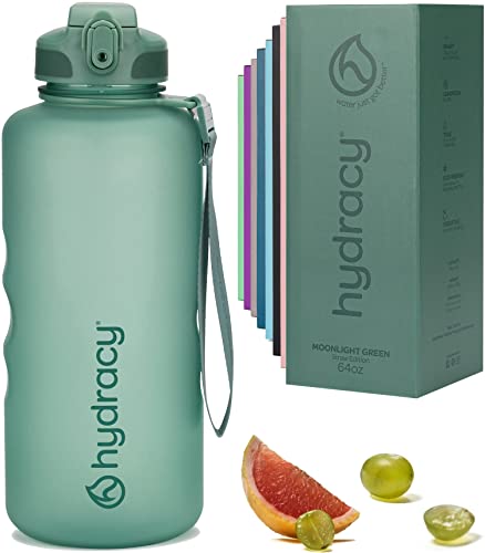 Hydracy 2L BPA-Free Water Bottle for Yoga
