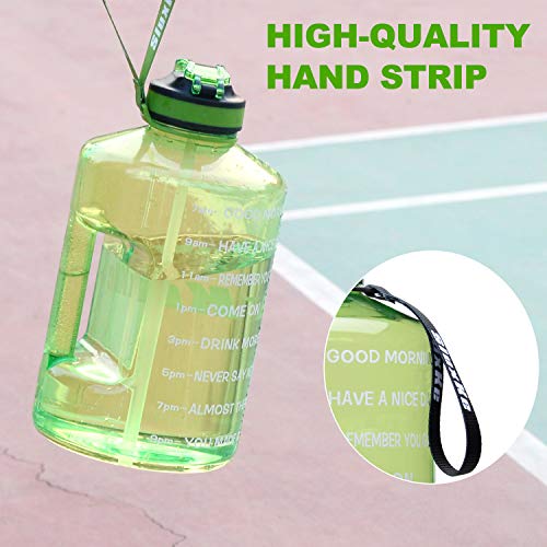BPA Free 128oz Sports Water Bottle with Straw