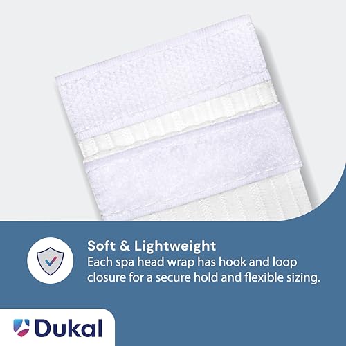 48-Pack Stretchable Headbands with Closure