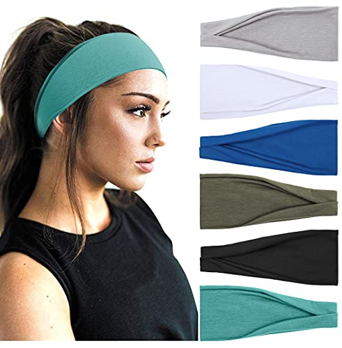 Huachi Non-Slip Workout Headband Set for Women