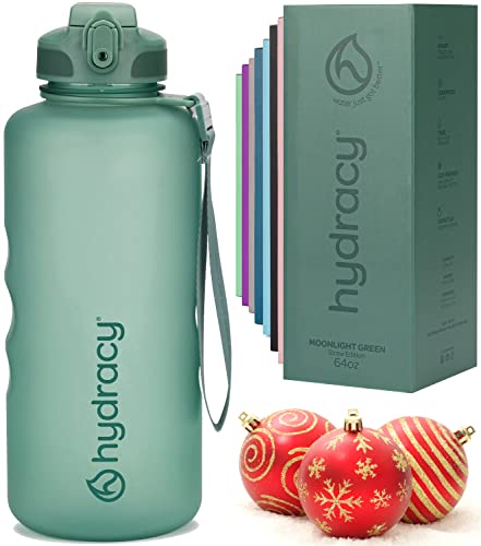 Hydracy 2L BPA-Free Water Bottle for Yoga