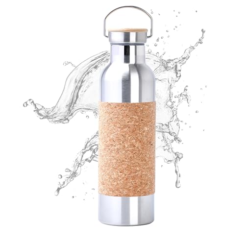 SteadyDoggie 25oz Insulated Yoga Water Bottle