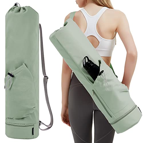 Multi-Functional Yoga Mat Bag with Bottle Pocket