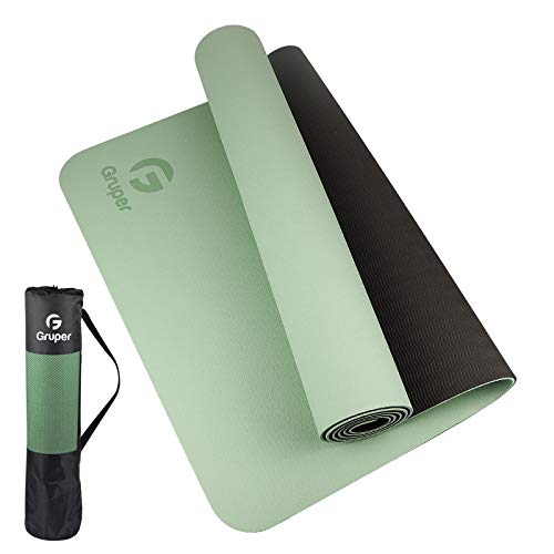 Eco-Friendly Non-Slip Yoga Mat with Strap