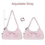 Pink Yoga Mat Bag with Shoe and Wet Pockets