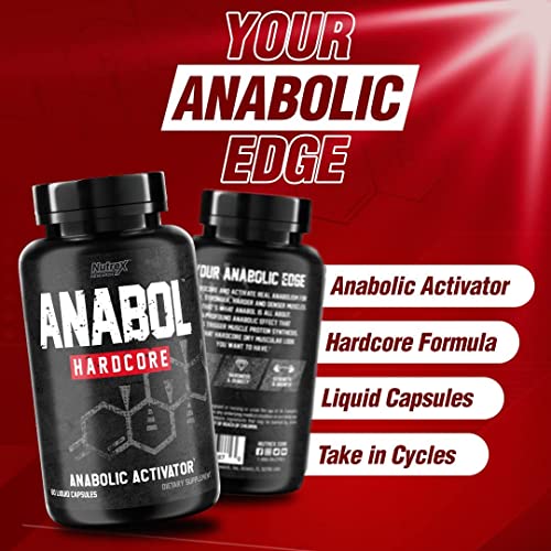 Nutrex Research Anabol Hardcore Anabolic Activator, Muscle Builder and Hardening Agent, 60 Pills (Pack of 6)…