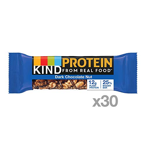 KIND Protein Bars, Double Dark Chocolate Nut, Gluten Free, 12g Protein,1.76 Ounce, 20 count