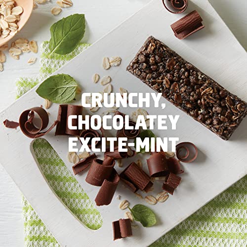 CLIF KID ZBAR - Protein Granola Bars - Chocolate Mint Flavor - Non-GMO - Organic -Lunch Box Snacks (1.27 Ounce Energy Bars, 15 Count)