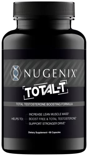 Nugenix Total-T - Free and Total Testosterone Booster for Men, 90 Count