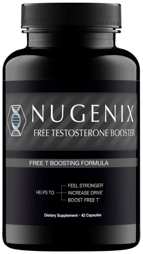 Nugenix Free Testosterone Booster for Men, 42 Count