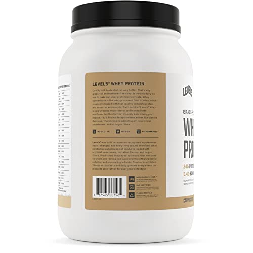Levels 100% Grass Fed Whey Protein Concentrate