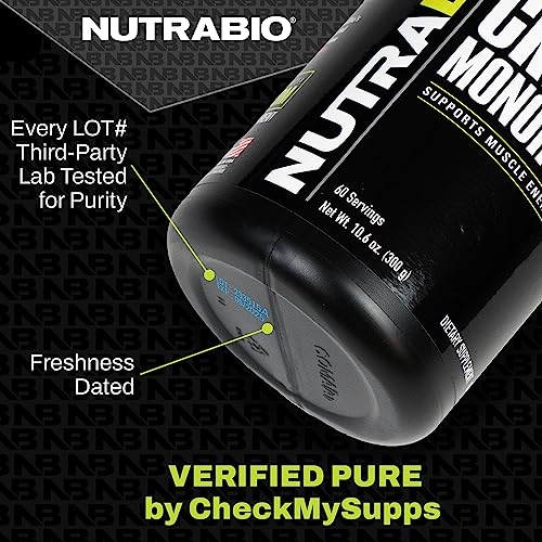 NutraBio Super Carb - Complex Carbohydrate Supplement Powder - Cluster Dextrin and Electrolytes for Performance Enhancement & Muscle Recovery - Unflavored, 60 Servings
