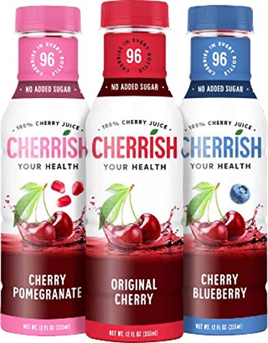 CHERRiSH 100% Tart Cherry Juice (Cherry Variety, 6 Pack)