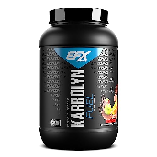 EFX Sports Karbolyn Fuel Complex Carbohydrate Post Workout & Pre Workout Powder Clinically Tested Intense Energy Supplement Shake (Fruit Punch, 4.4 Pounds)