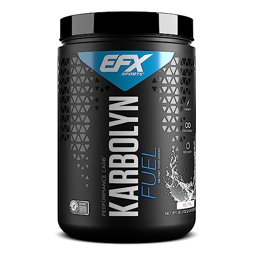 EFX Sports Karbolyn Fuel | Pre, Intra, Post Workout Carbohydrate Supplement Powder | Carb Load, Energize, Improve & Recover Faster | Easy to Mix | Neutral (2 LB 3.3 OZ)…