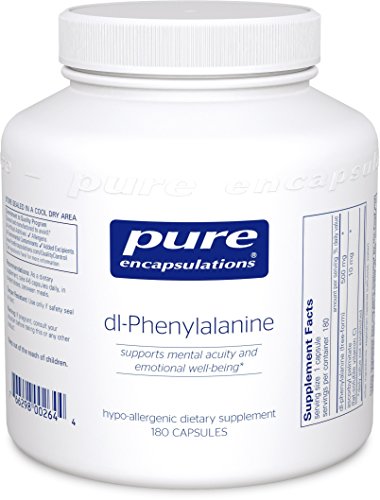 Pure Encapsulations DL-Phenylalanine | Amino Acid Supplement for Memory and Mental Focus, Emotional Wellness, Joints, Muscles, and Cognitive Support*