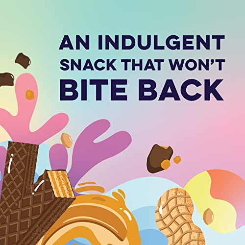 Alani Nu Fit Snack Protein Bar, Gluten-Free Bars, 16g Protein, Low-Sugar, Low-Carb, Gluten-Free, Peanut Butter Crisp, 12 Servings