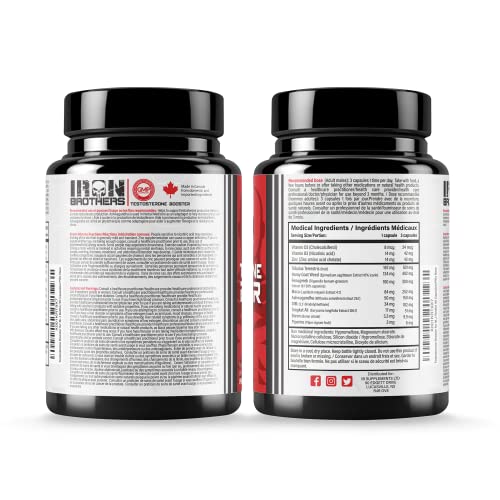 Testosterone Booster for Men - Estrogen Blocker - Supplement Natural Energy, Strength & Stamina - Lean Muscle Growth - Increase Male Performance