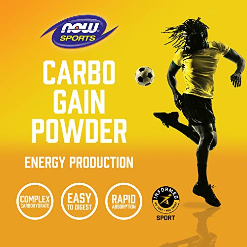 NOW Sports Nutrition, Carbo Gain Powder (Maltodextrin), Rapid Absorption, Energy Production, 2-Pound