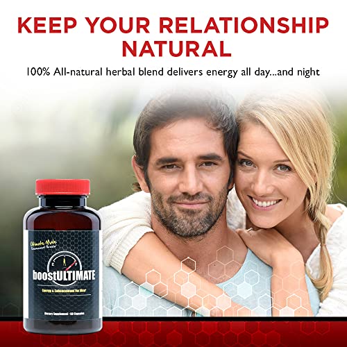 boostULTIMATE - #1 Rated Testosterone Booster Pills for Men: Low T Supplement with Tongkat Ali, Maca, Muira Puama, L-Arginine an Ginseng for Natural Male Enhancement - Increase Your Muscle Size, Energy and Stamina