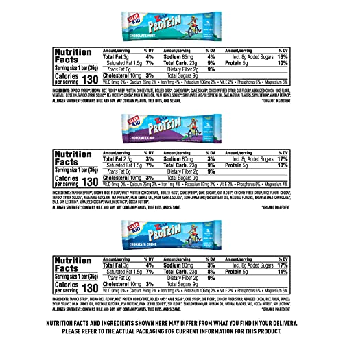 Clif Kid ZBAR- Protein Granola Bars – Value Pack with Stickers- Gluten Free - Non-GMO - Lunch Box Snacks (1.27 Ounce Energy Bars, 30 Count)