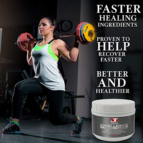 Excellerate Recovery Supplements Post Workout Recovery Drink | Promotes Exercise Recovery, Muscle Growth, Nutrition, Focus | Berry Flavor…