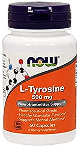 Now Foods L-tyrosine, 60 Capsules / 500mg