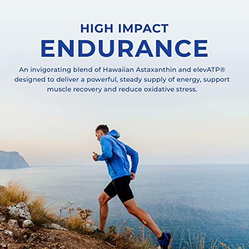 POWERLIFE Tony Horton High Impact Endurance Astaxanthin and ElevATP Athletic Performance Support Supplement,Caplet