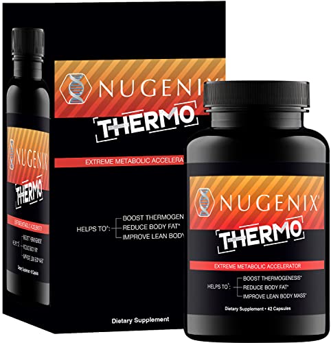 Nugenix Thermo - Thermogenic Fat Burner Supplement Pills for Men, Extreme Metabolic Accelerator, 42 Count