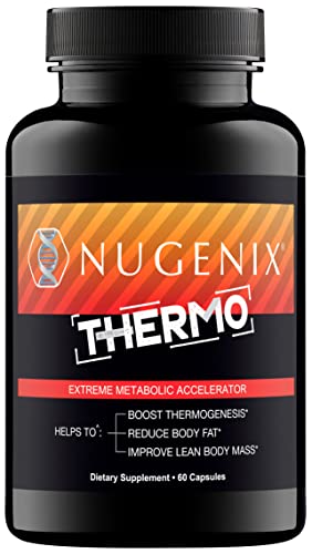 Nugenix Thermo - Thermogenic Fat Burner Supplement Pills for Men, Extreme Metabolic Accelerator, 60 Count
