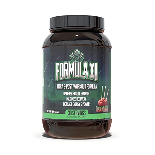Formula XII Intra Workout Supplement Powder - Post Workout Recovery Formula - Maximize Performance, Boost Recovery, Lean Muscle Mass