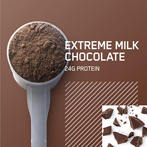 Optimum Nutrition Gold Standard 100% Whey Protein Powder, Extreme Milk Chocolate, 2 Pound (Packaging May Vary)
