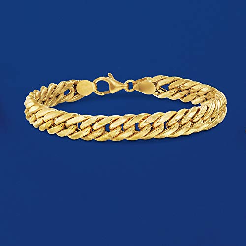 Italian 18kt Yellow Gold Cuban-Link Bracelet