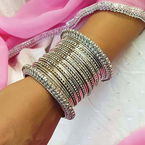 Boho Vintage Tribal Gypsy Crystal Bangle Bracelets