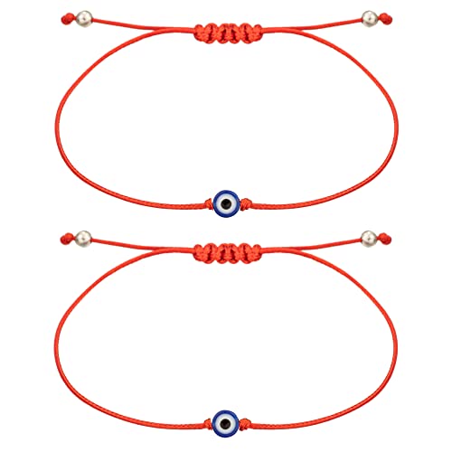 Handmade Evil Eye Anklet with Star Charm