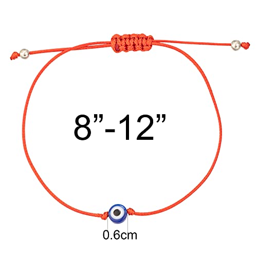 Handmade Evil Eye Anklet with Star Charm