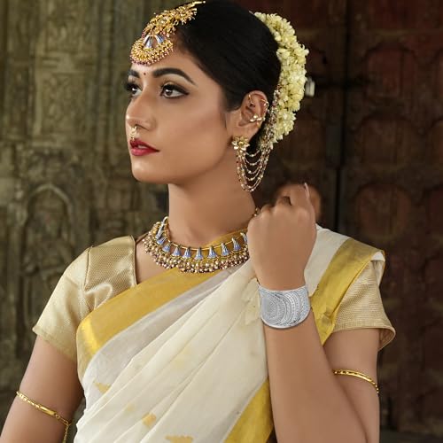 Vintage Chunky Cuff Bracelets for Women